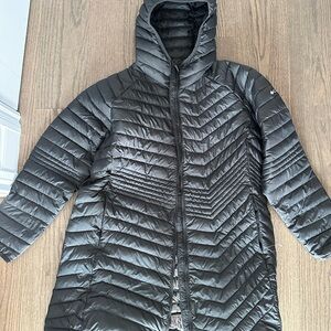 Columbia Women's Black Quilted Hooded Puffer Jacket